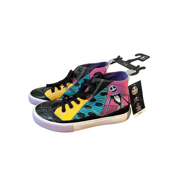 The Nightmare Before Christmas High Top Sneakers Women’s Size 6.5 - Picture 1 of 6